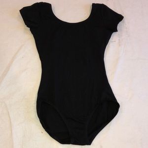 Capezio Black Leotard